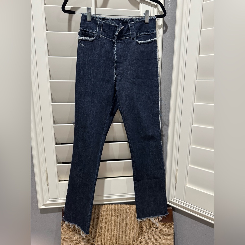 Norma Kamali, rare denim ankle pants